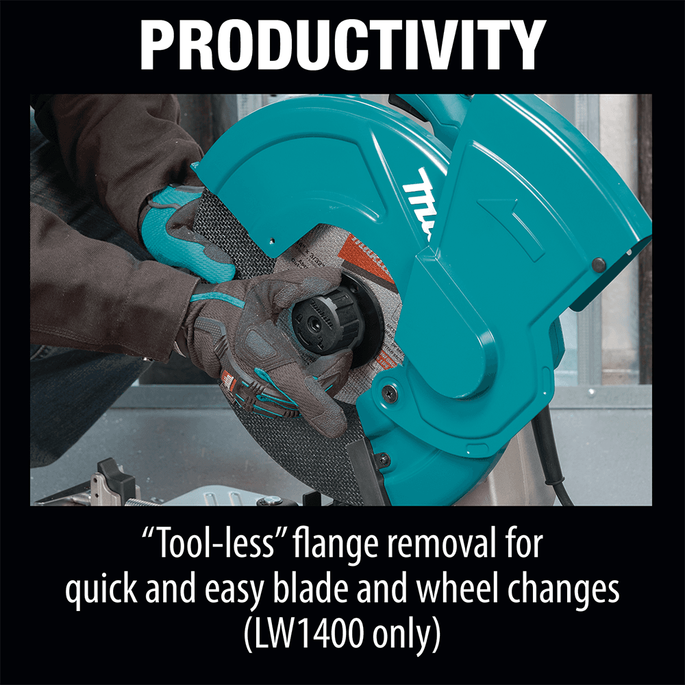 14" Cut-Off Saw with Tool-Less Wheel Change Alt 5 - Image