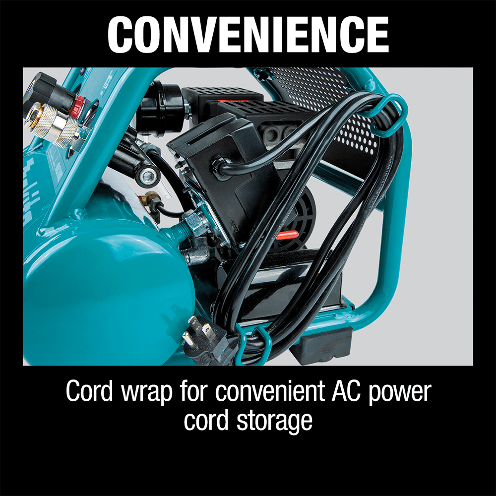Quiet 1/2 HP Compact Oil-Free Electric Air Compressor Alt 2 - Image