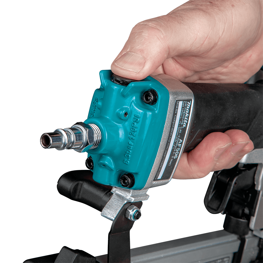 Quiet Series 1/2 HP x 1 Gallon Compact/Oil-Free/Electric Air Compressor/18 Gauge Brad Nailer Combo Kit Alt 4 - Image