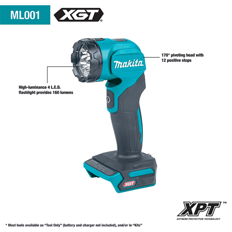 40V Max XGT Cordless L.E.D. Flashlight Alt 1 - Image