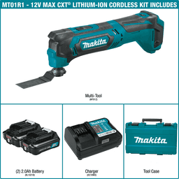 12 V Max CXT Lithium-Ion Cordless Oscillating Multi-Tool Kit (2.0Ah) Alt 5 - Image