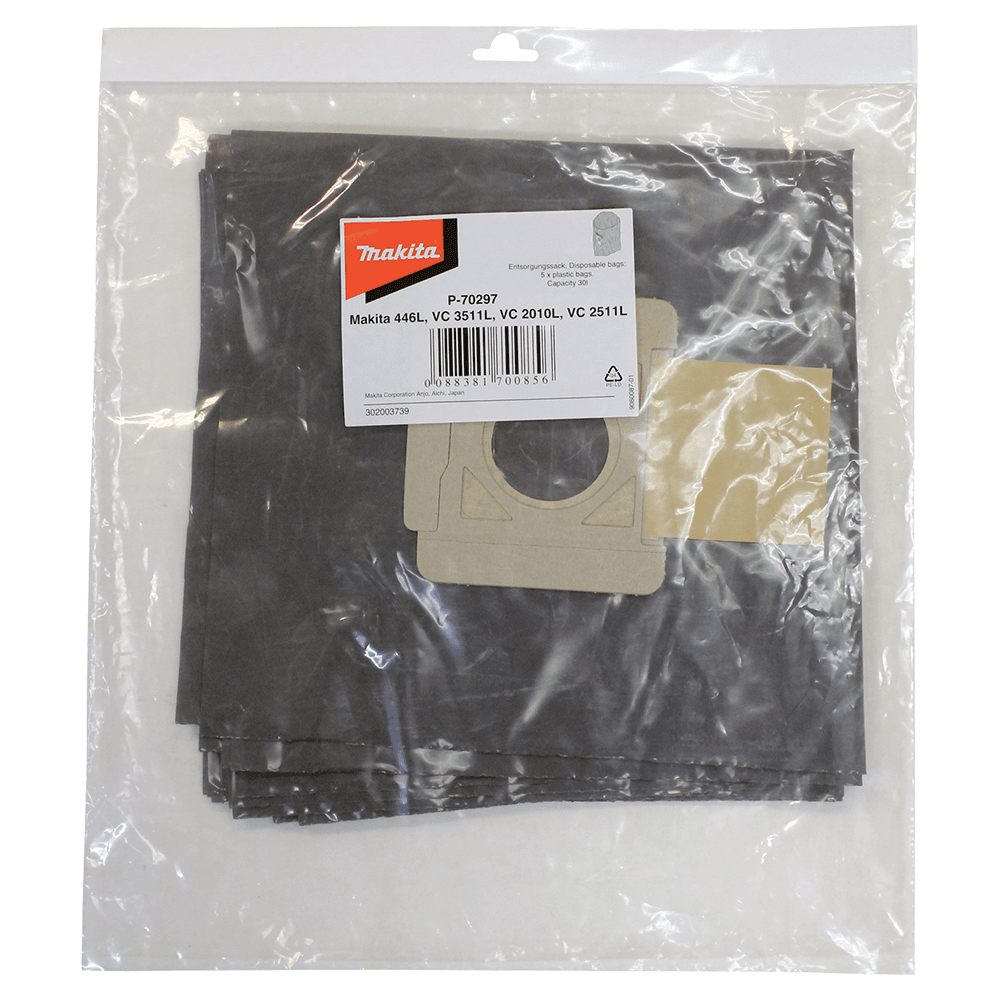 Plastic Disposable Bag for VC4710 (5/Pack) Alt 1 - Image