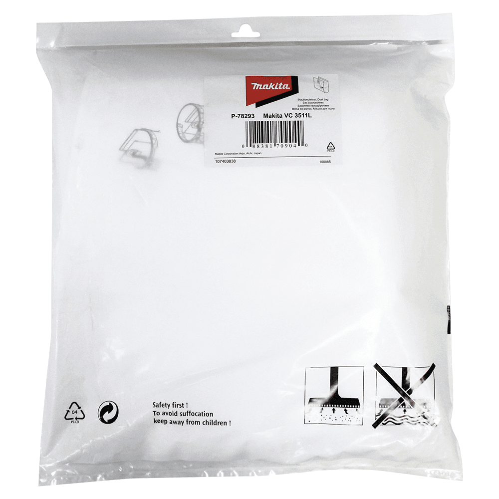 Fleece Nano Filter Bag for VC4710 (5/Pack) Alt 1 - Image