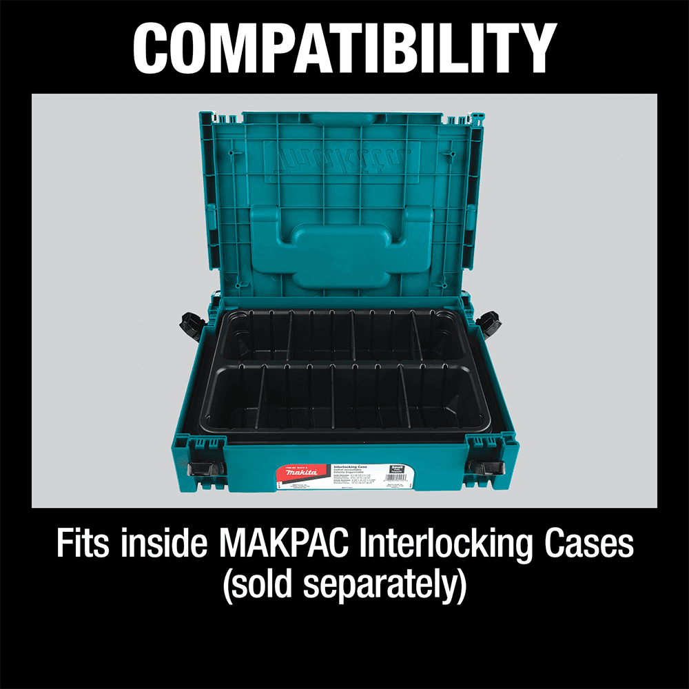 MAKPAC Interlocking Case 2 Row Insert Tray Alt 6 - Image