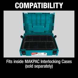 MAKPAC Interlocking Case 2 Row Insert Tray Alt 6 - Image