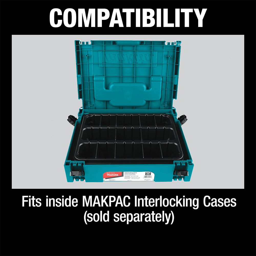 MAKPAC Interlocking Case 3 Row Insert Tray Alt 6 - Image