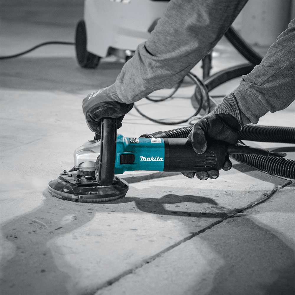 5" Compact Concrete Planer with Dust Extraction Shroud/Diamond Cup Wheel Alt 10 - Image