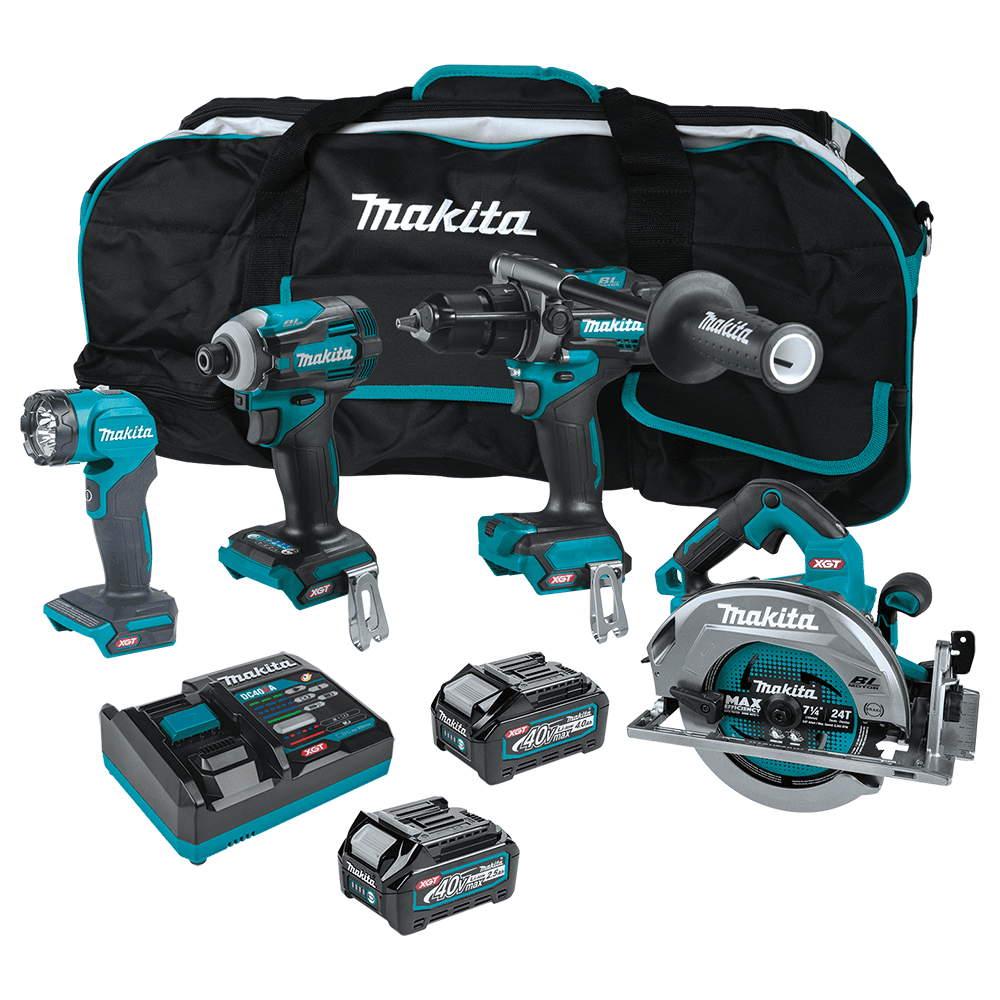 GT400M1D1 40V max XGT Brushless Cordless 4-Piece Combo Kit (2.5Ah/4.0Ah) Main - Image