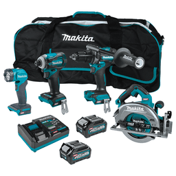 GT400M1D1 40V max XGT Brushless Cordless 4-Piece Combo Kit (2.5Ah/4.0Ah) Main - Image
