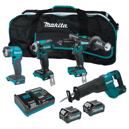 GT401M1D1 40V max XGT Brushless Cordless 4-Piece Combo Kit (2.5Ah/4.0Ah) Main - Image