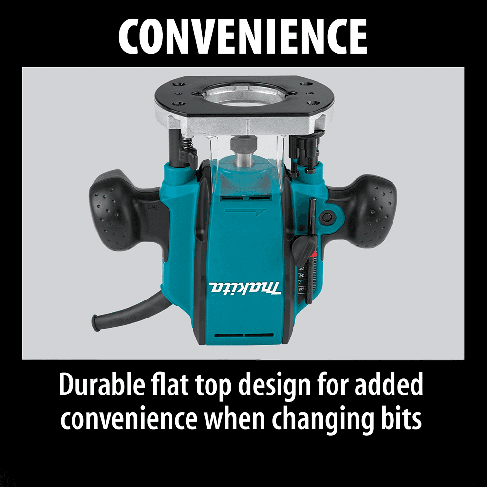 1-1/4 HP Plunge Router Alt 8 - Image