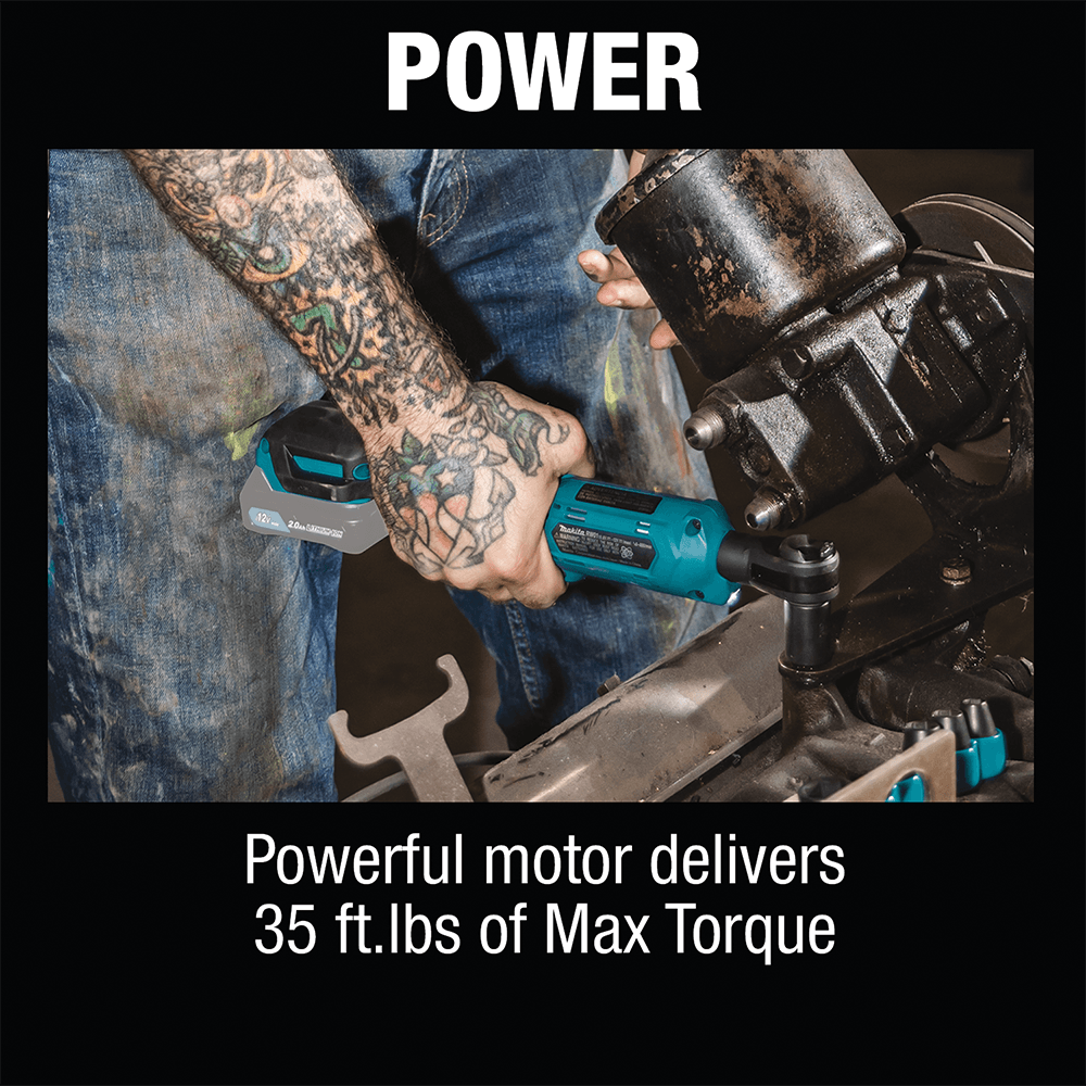 12 V Max CXT Lithium-Ion Cordless 3/8", 1/4" Square Drive Ratchet Tool Only Alt 13 - Image