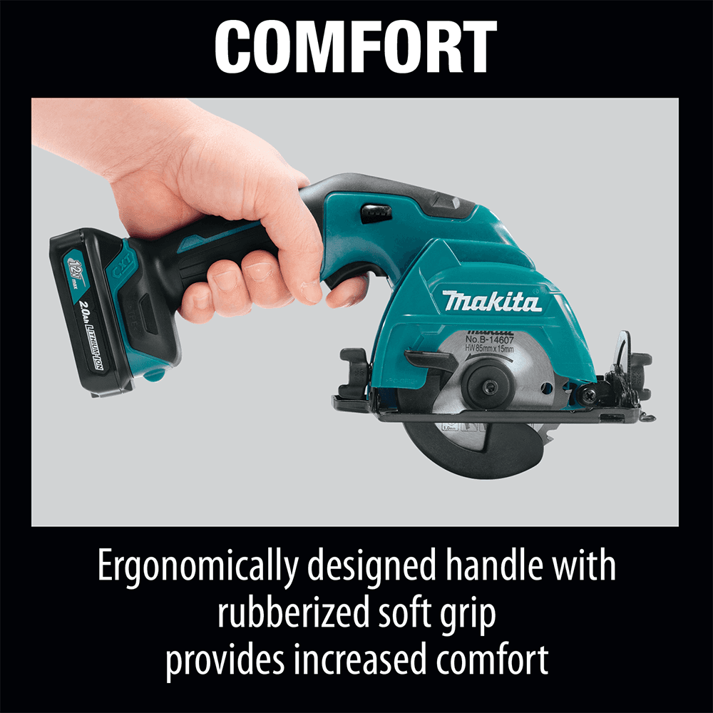 12 V max CXT Lithium-Ion Cordless 3-3/8" Circular Saw Kit (2.0 Ah) Alt 4 - Image