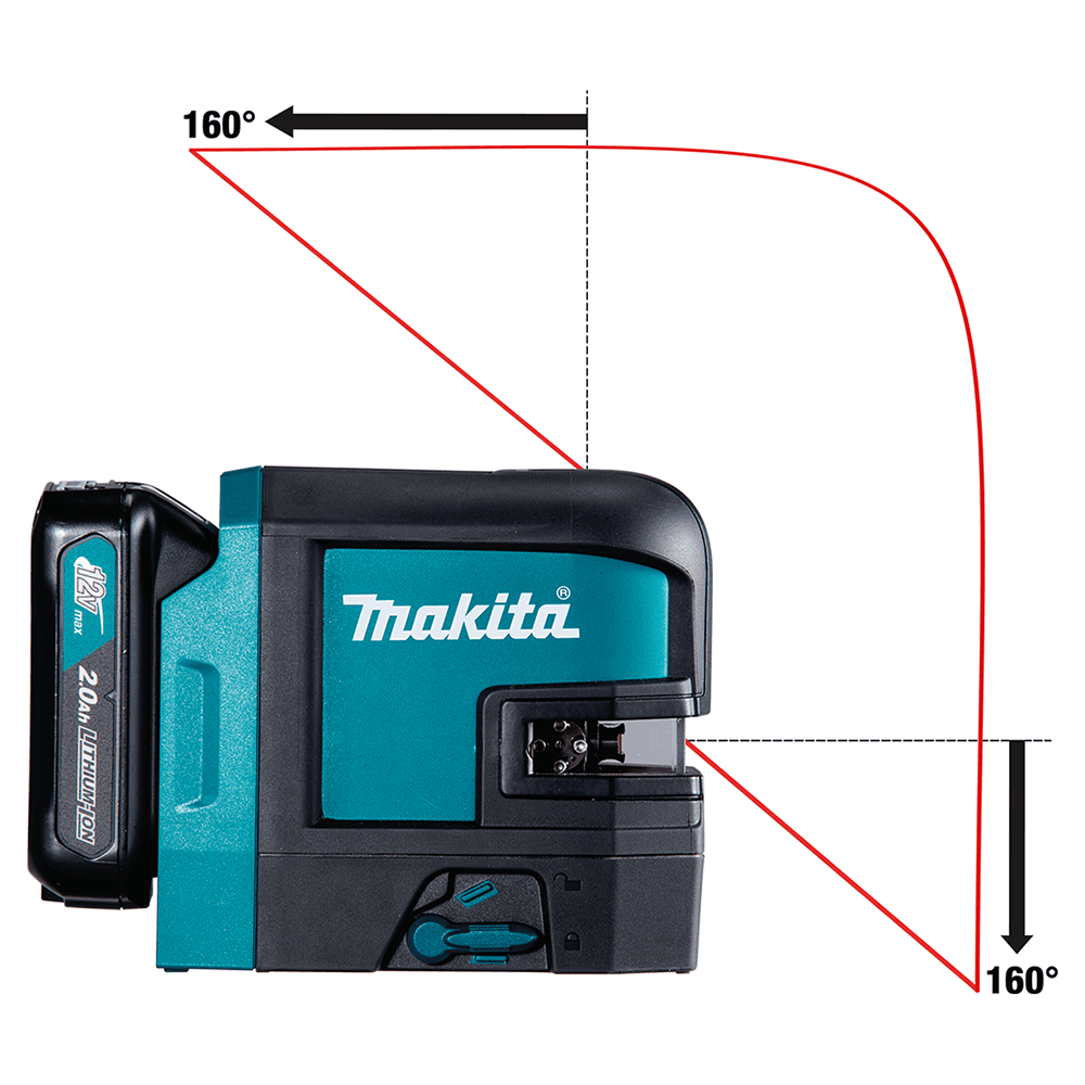 12 V Max CXT Lithium-Ion Cordless Self-Leveling Cross-Line Red Beam Laser Kit (2.0Ah) Alt 11 - Image