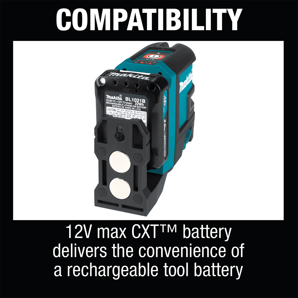12 V Max CXT Lithium-Ion Cordless Self-Leveling Cross-Line Red Beam Laser Kit (2.0Ah) Alt 14 - Image