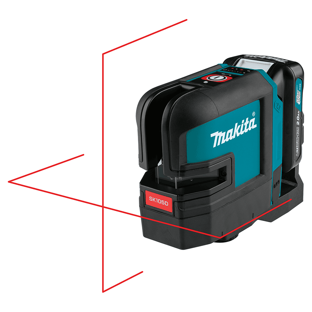 12 V Max CXT Lithium-Ion Cordless Self-Leveling Cross-Line Red Beam Laser Kit (2.0Ah) Alt 7 - Image