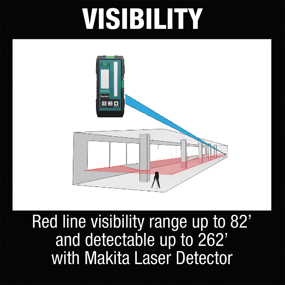 12 V Max CXT Lithium-Ion Cordless Self-Leveling Cross-Line Red Beam Laser Tool Only Alt 16 - Image