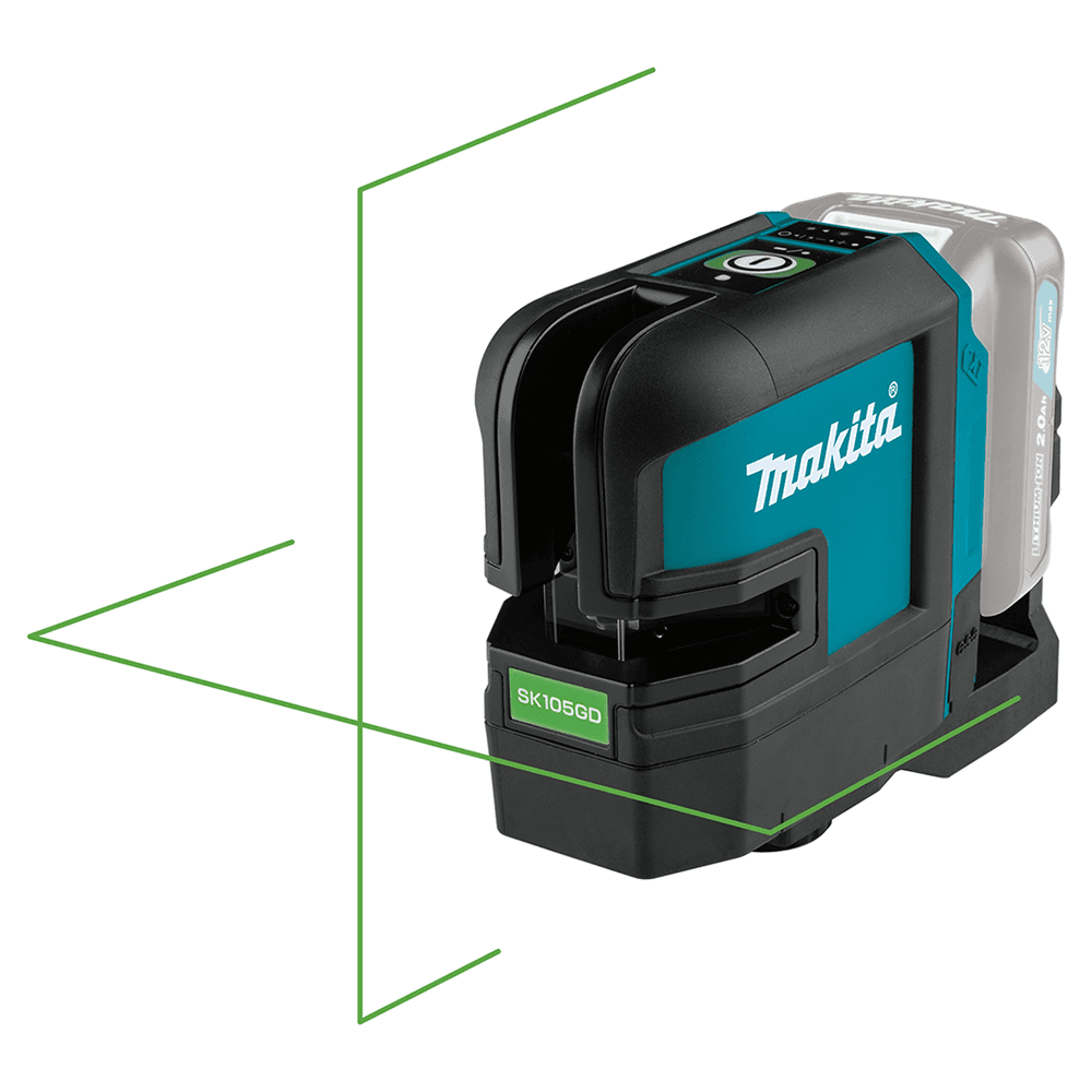 12 V Max CXT Lithium-Ion Cordless Self-Leveling Cross-Line Green Beam Laser Tool Only Alt 14 - Image
