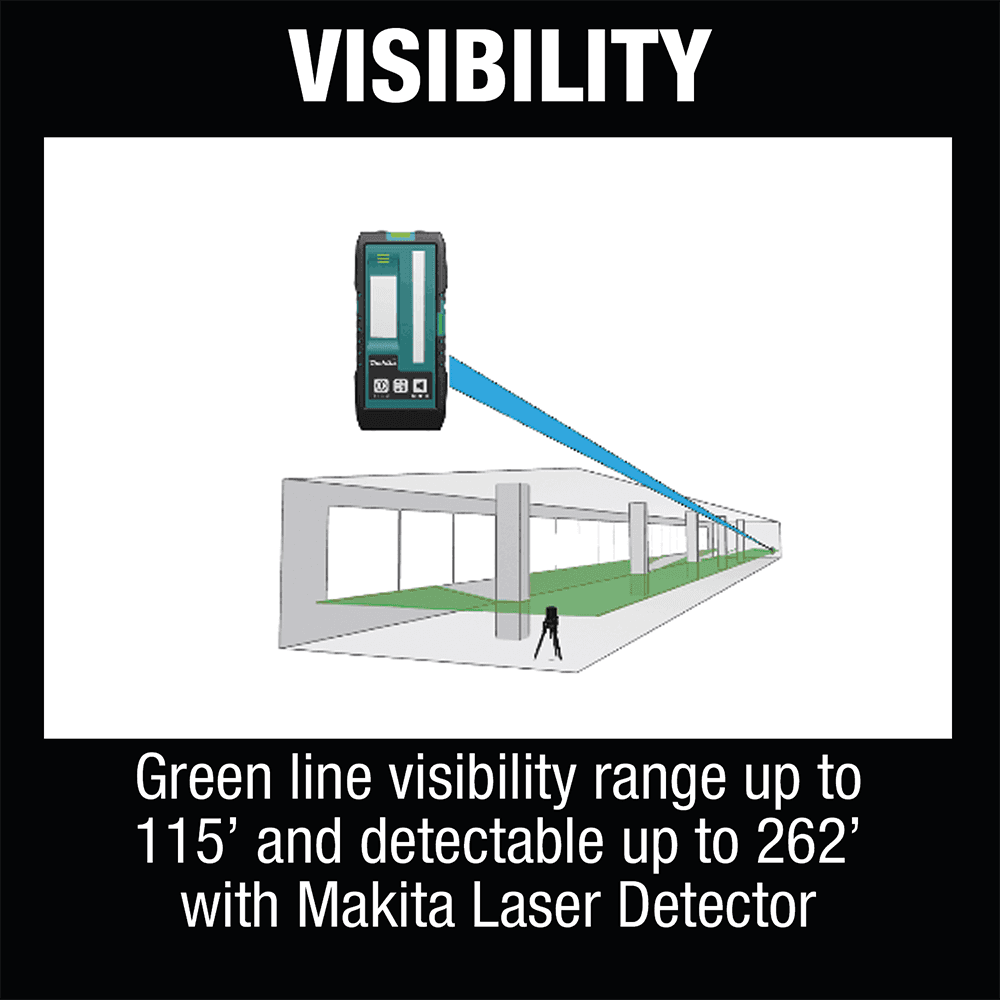 12 V Max CXT Lithium-Ion Cordless Self-Leveling Cross-Line Green Beam Laser Tool Only Alt 17 - Image