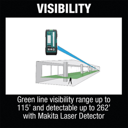 12 V Max CXT Lithium-Ion Cordless Self-Leveling Cross-Line Green Beam Laser Tool Only Alt 17 - Image