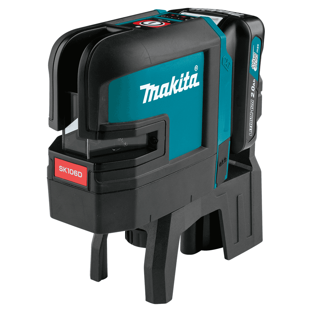 12 V max CXT Lithium-Ion Cordless Self-Leveling Cross-Line/4-Point Red Beam Laser Kit (2.0Ah) Alt 1 - Image