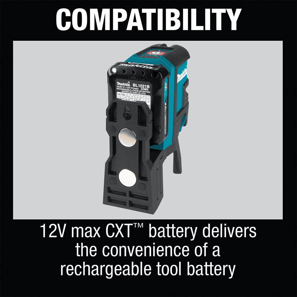 12 V max CXT Lithium-Ion Cordless Self-Leveling Cross-Line/4-Point Red Beam Laser Kit (2.0Ah) Alt 17 - Image