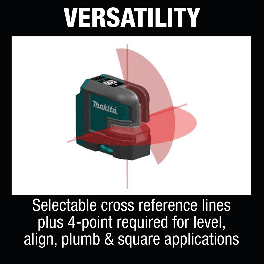 12 V max CXT Lithium-Ion Cordless Self-Leveling Cross-Line/4-Point Red Beam Laser Kit (2.0Ah) Alt 19 - Image
