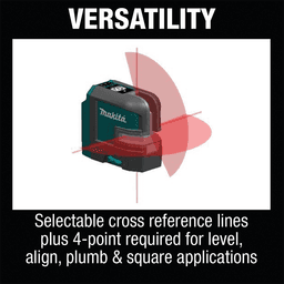 12 V max CXT Lithium-Ion Cordless Self-Leveling Cross-Line/4-Point Red Beam Laser Kit (2.0Ah) Alt 19 - Image