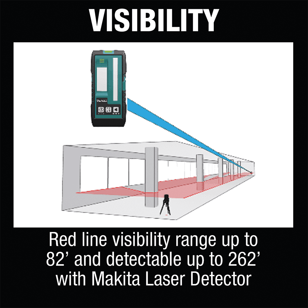 12 V max CXT Lithium-Ion Cordless Self-Leveling Cross-Line/4-Point Red Beam Laser Kit (2.0Ah) Alt 20 - Image