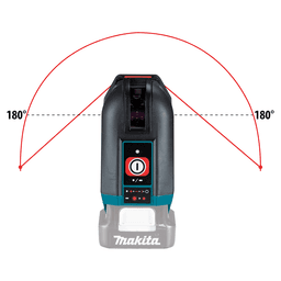 12 V max CXT Lithium-Ion Cordless Self-Leveling Cross-Line/4-Point Red Beam Laser Tool Only Alt 13 - Image
