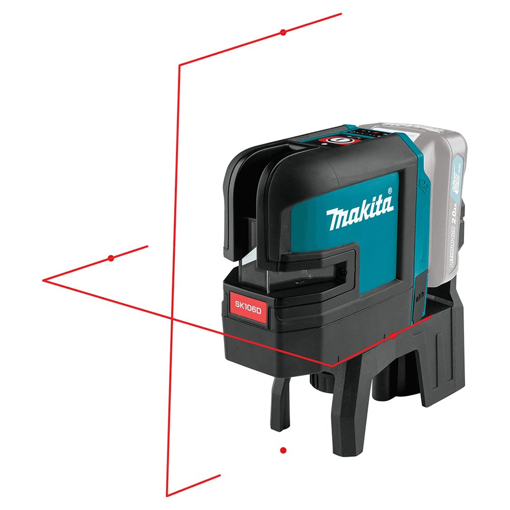 12 V max CXT Lithium-Ion Cordless Self-Leveling Cross-Line/4-Point Red Beam Laser Tool Only Alt 17 - Image