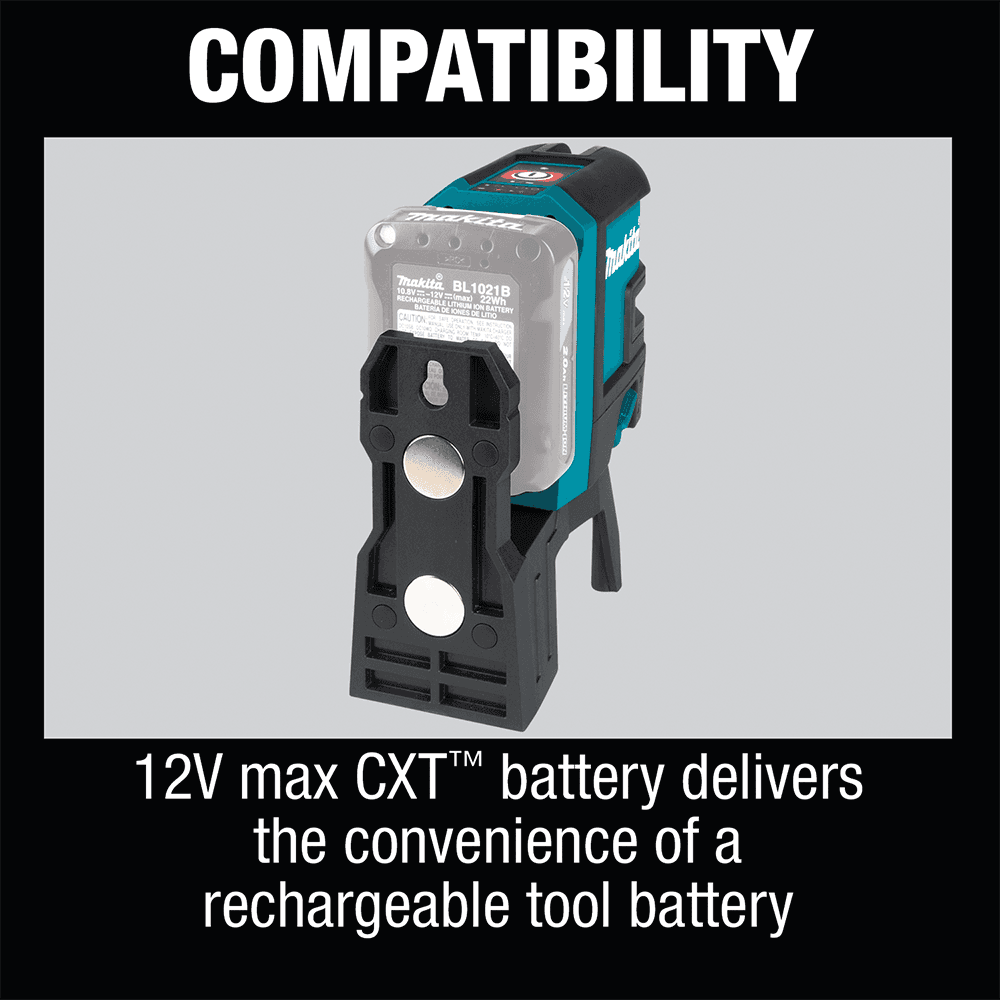 12 V max CXT Lithium-Ion Cordless Self-Leveling Cross-Line/4-Point Red Beam Laser Tool Only Alt 21 - Image