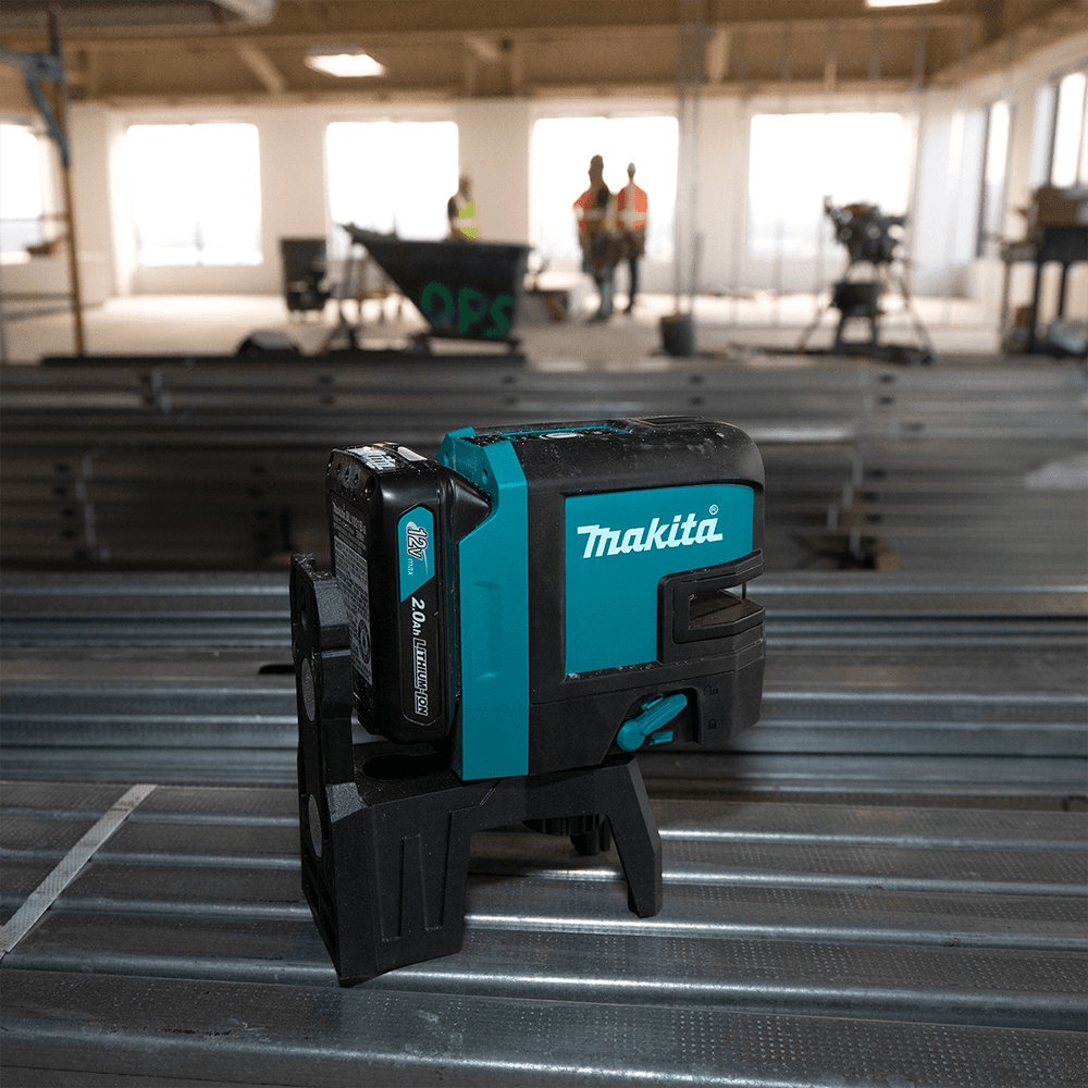 12 V max CXT Lithium-Ion Cordless Self-Leveling Cross-Line/4-Point Green Beam Laser Kit (2.0Ah) Alt 10 - Image