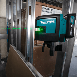 12 V max CXT Lithium-Ion Cordless Self-Leveling Cross-Line/4-Point Green Beam Laser Kit (2.0Ah) Alt 14 - Image