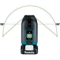 12 V max CXT Lithium-Ion Cordless Self-Leveling Cross-Line/4-Point Green Beam Laser Kit (2.0Ah) Alt 17 - Image