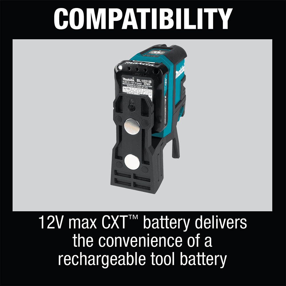 12 V max CXT Lithium-Ion Cordless Self-Leveling Cross-Line/4-Point Green Beam Laser Kit (2.0Ah) Alt 22 - Image