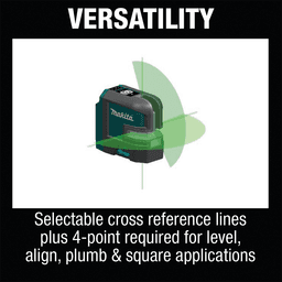 12 V max CXT Lithium-Ion Cordless Self-Leveling Cross-Line/4-Point Green Beam Laser Kit (2.0Ah) Alt 24 - Image