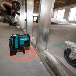 12 V max CXT Lithium-Ion Cordless Self-Leveling Cross-Line/4-Point Green Beam Laser Kit (2.0Ah) Alt 6 - Image