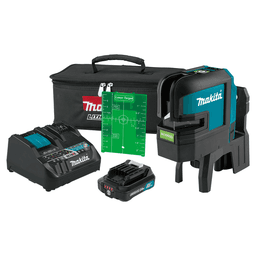 12 V max CXT Lithium-Ion Cordless Self-Leveling Cross-Line/4-Point Green Beam Laser Kit (2.0Ah) Main - Image
