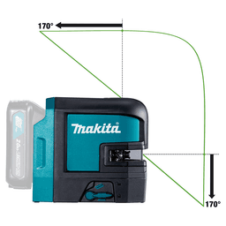 12 V max CXT Lithium-Ion Cordless Self-Leveling Cross-Line/4-Point Green Beam Laser Tool Only Alt 14 - Image