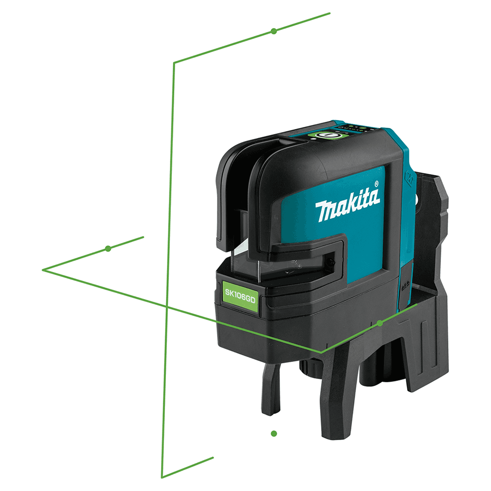 12 V max CXT Lithium-Ion Cordless Self-Leveling Cross-Line/4-Point Green Beam Laser Tool Only Alt 8 - Image
