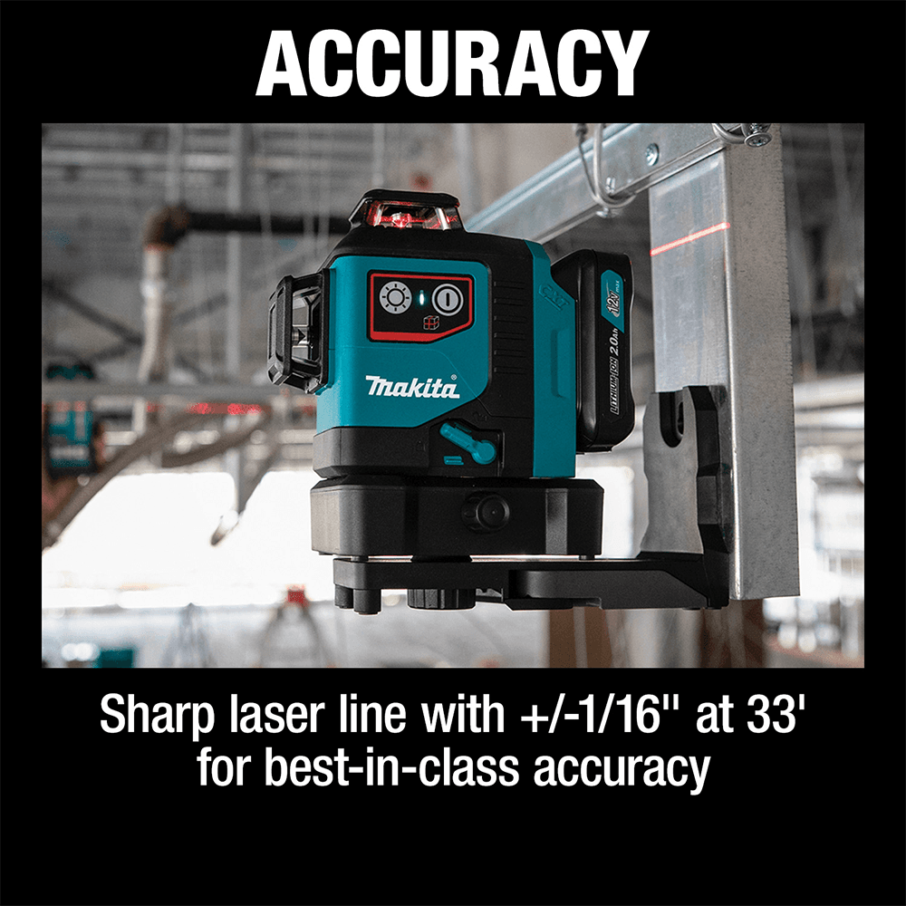 12 V max CXT Lithium-Ion Cordless Self-Leveling 360° 3-Plane Red Laser Kit (2.0Ah) Alt 16 - Image