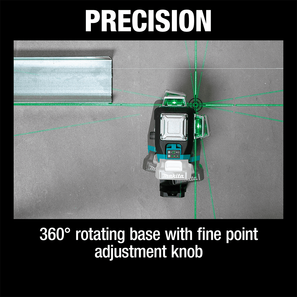 12 V max CXT Lithium-Ion Cordless Self-Leveling 360° 3-Plane Green Laser Tool Only Alt 25 - Image