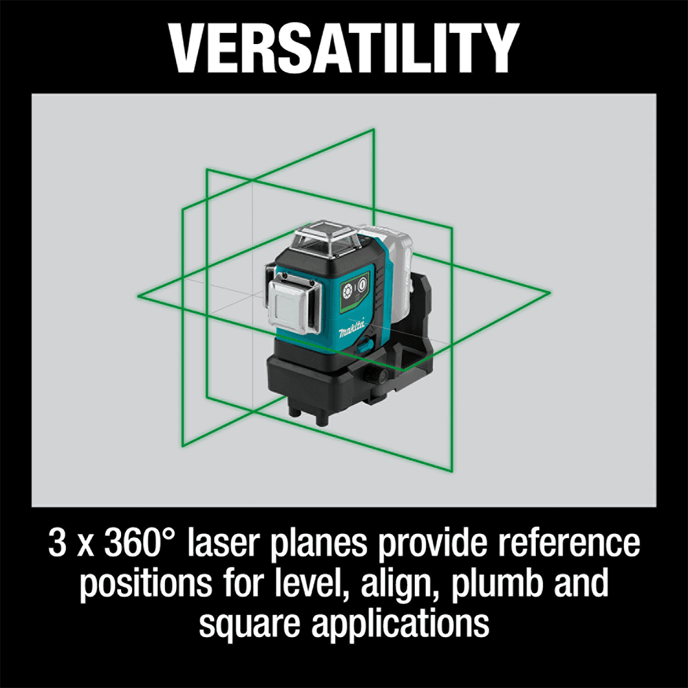 12 V max CXT Lithium-Ion Cordless Self-Leveling 360° 3-Plane Green Laser Tool Only Alt 27 - Image
