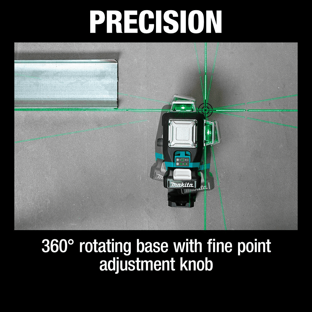 12V Max CXT Lithium-Ion Cordless Self-Leveling 360° 3-Plane Green Laser Kit (2.0Ah) Alt 4 - Image