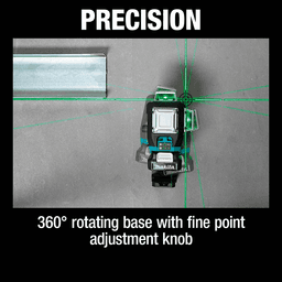12V Max CXT Lithium-Ion Cordless Self-Leveling 360° 3-Plane Green Laser Kit (2.0Ah) Alt 4 - Image