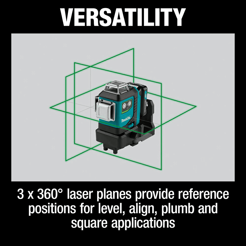 12V Max CXT Lithium-Ion Cordless Self-Leveling 360° 3-Plane Green Laser Kit (2.0Ah) Alt 5 - Image