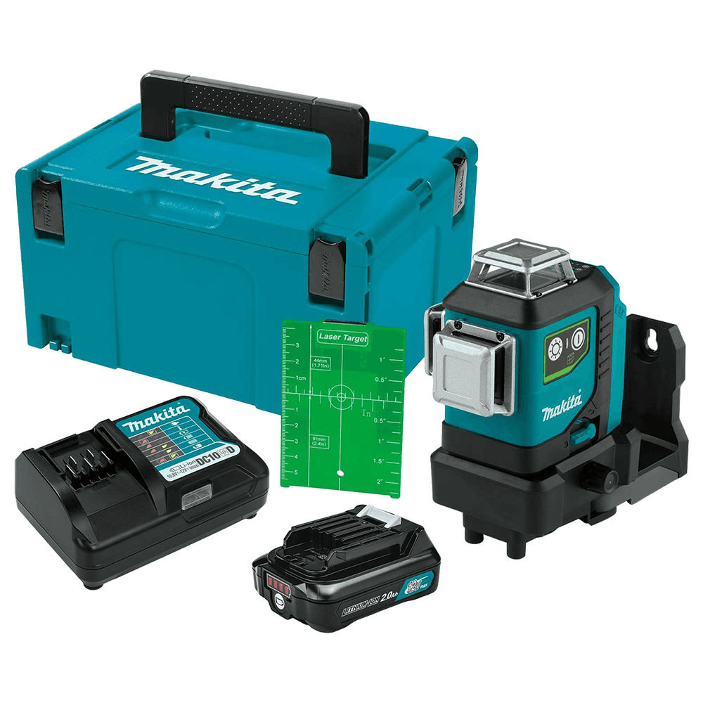 12V Max CXT Lithium-Ion Cordless Self-Leveling 360° 3-Plane Green Laser Kit (2.0Ah) Main - Image
