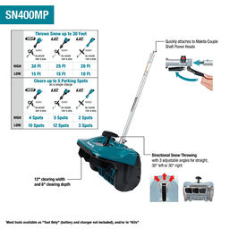 12" Snow Shovel Attachment Alt 1 - Image