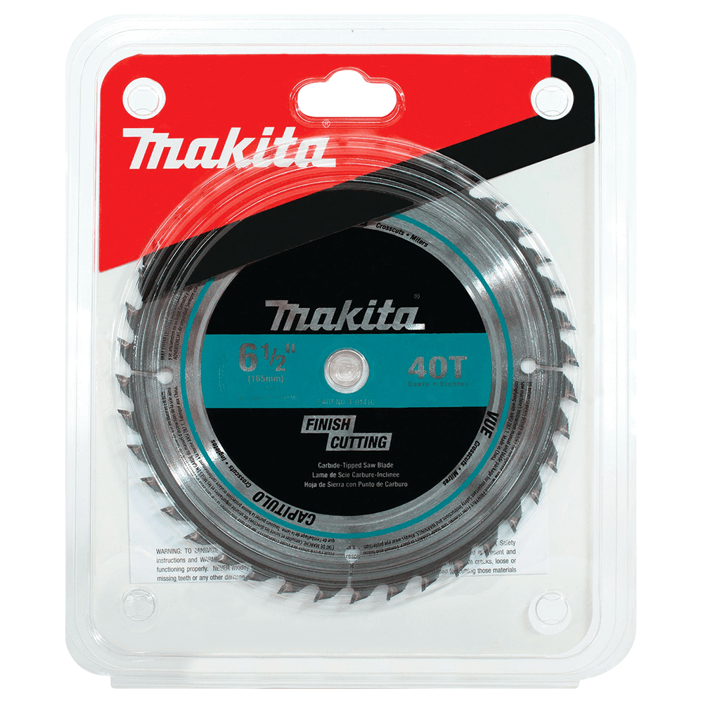 6-1/2" x 40 Teeth Cross-Cut Circular Saw Blade Alt 1 - Image